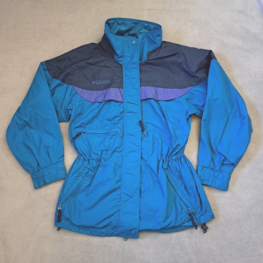 Columbia Teal Blue Women's Outdoor Jacket